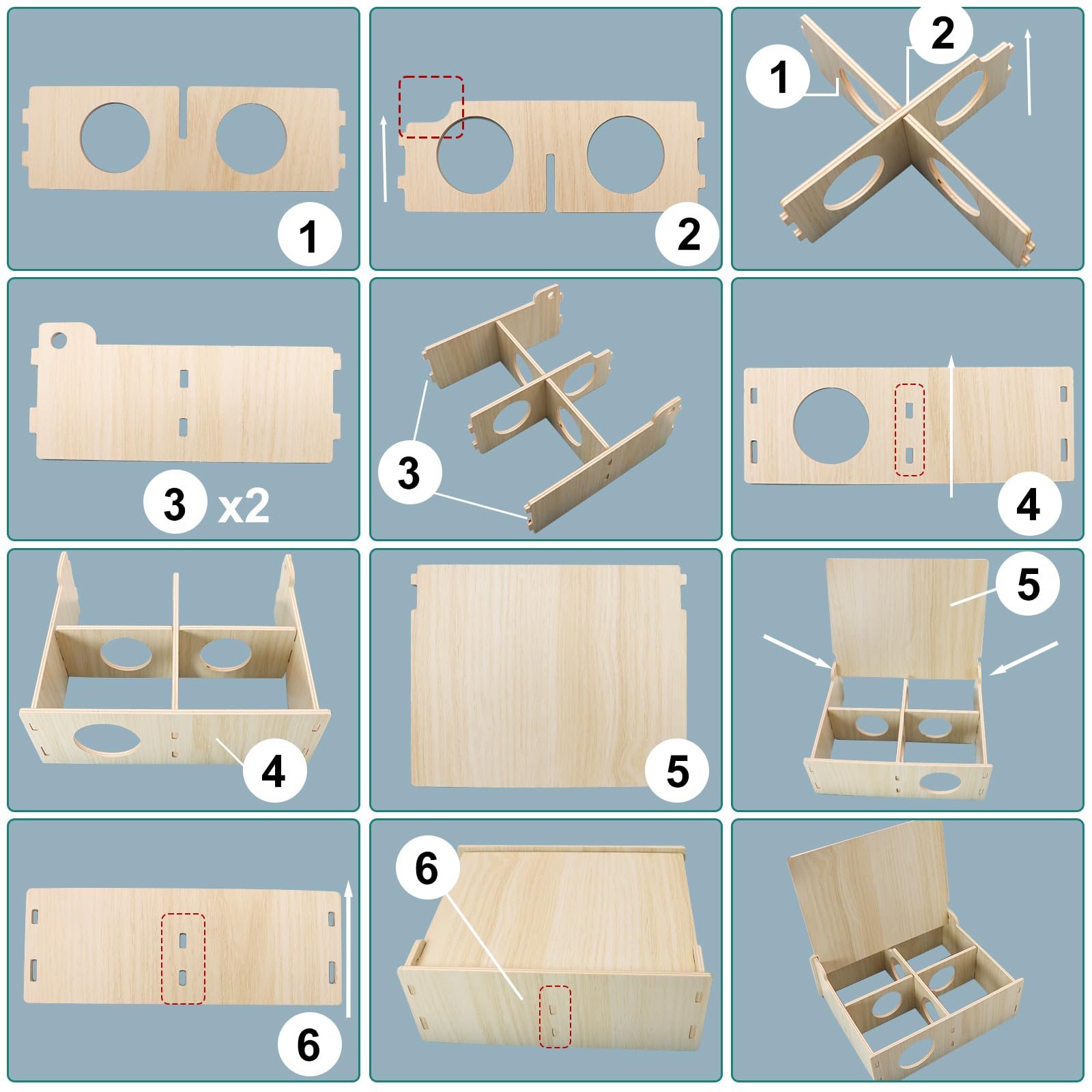 Yasdyri setup is quick, assemble securely for play.