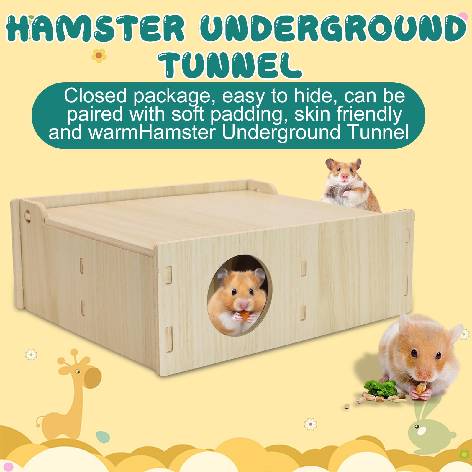 Yasdyri safe-smooth edges ensure gentle play.