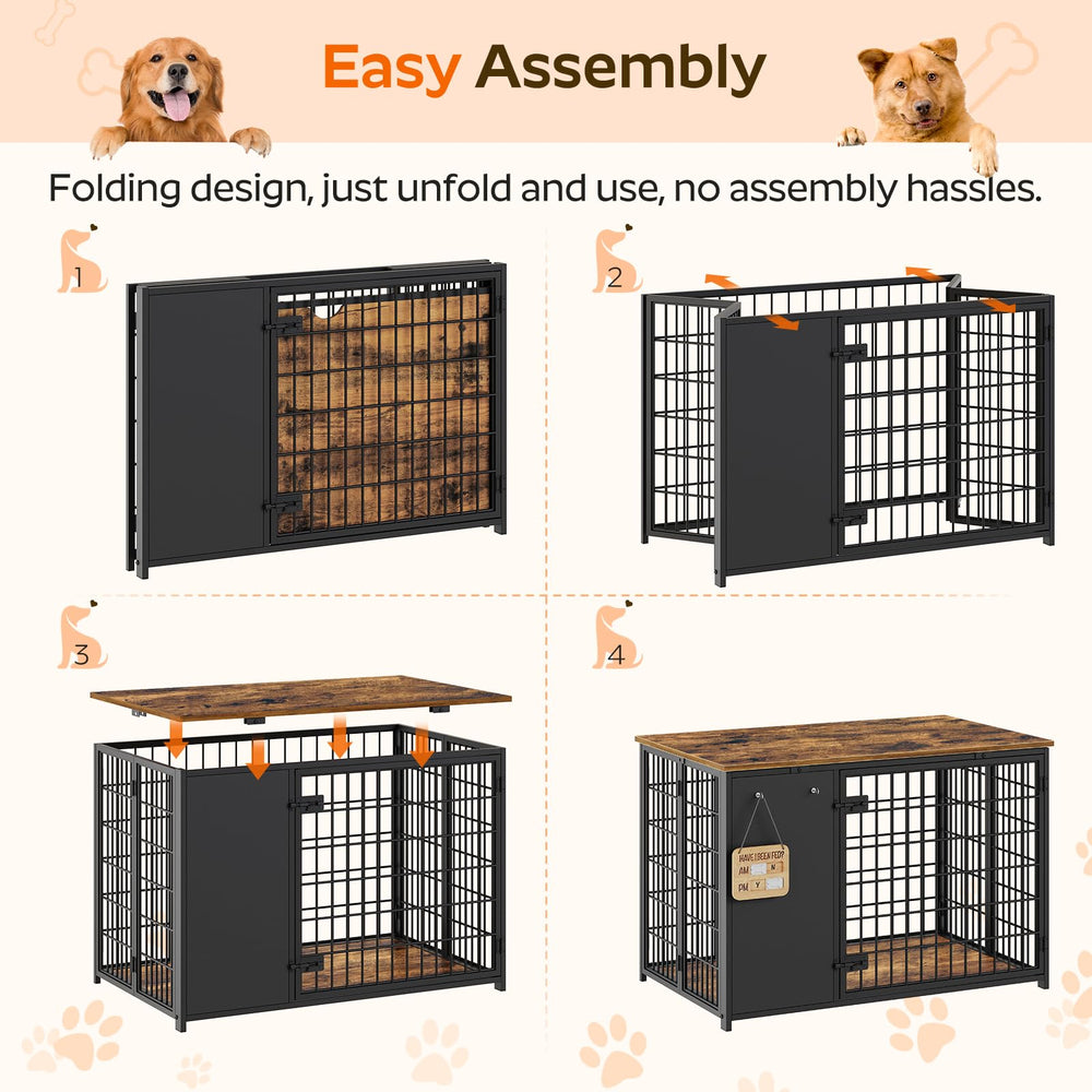 YATINEY DIY frame dog kennel hooks to customize your pet space