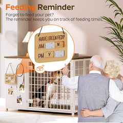 YATINEY sturdy particleboard and metal-frame crate for daily use.