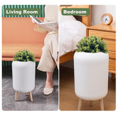 Yatmung versatile trash can suits bedroom or office styling