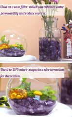 YATOJUZI tiger eye chips for grounding accents in fountains and tanks.