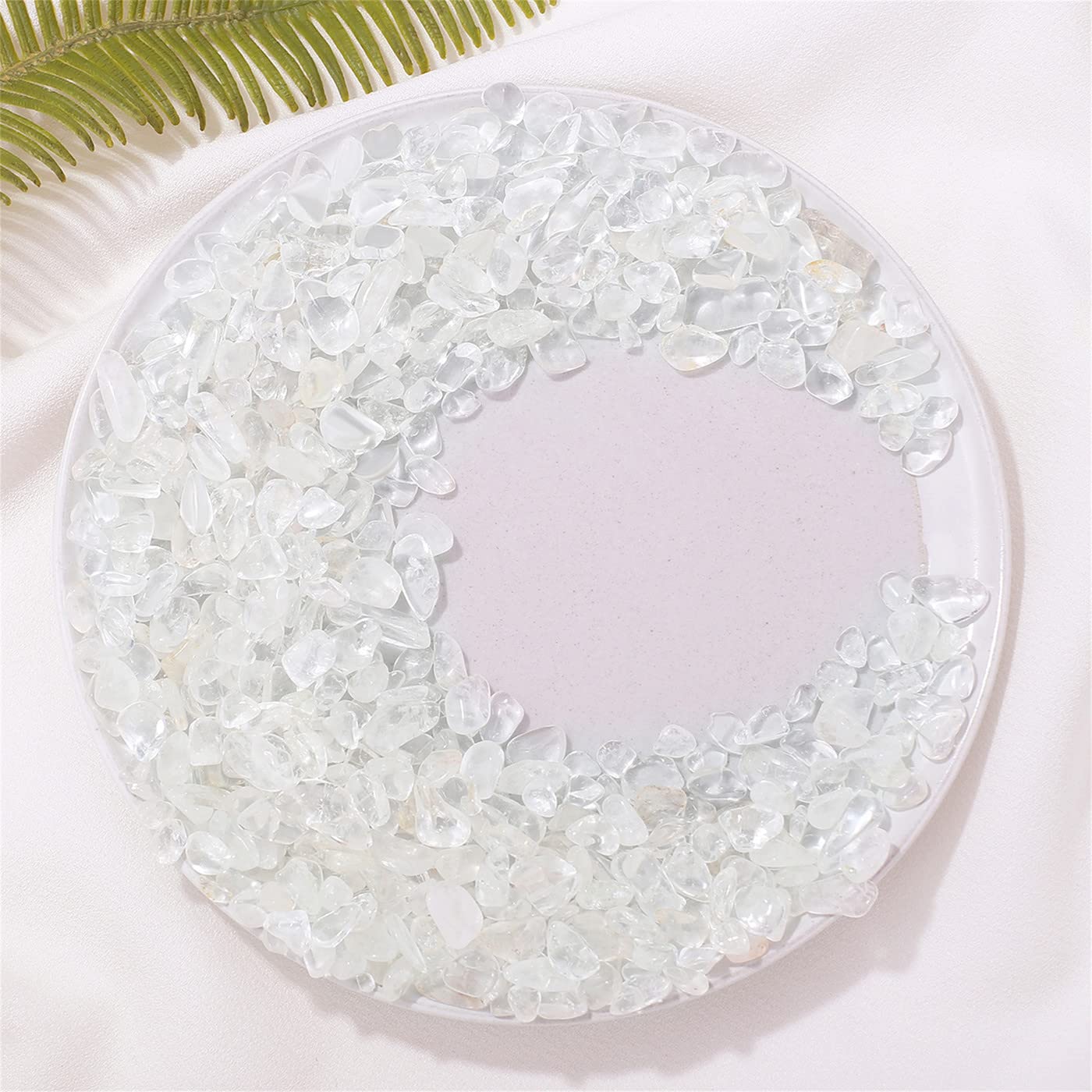 YATOJUZI 7–9mm polished quartz mix showing color variation for unique decorative effects.