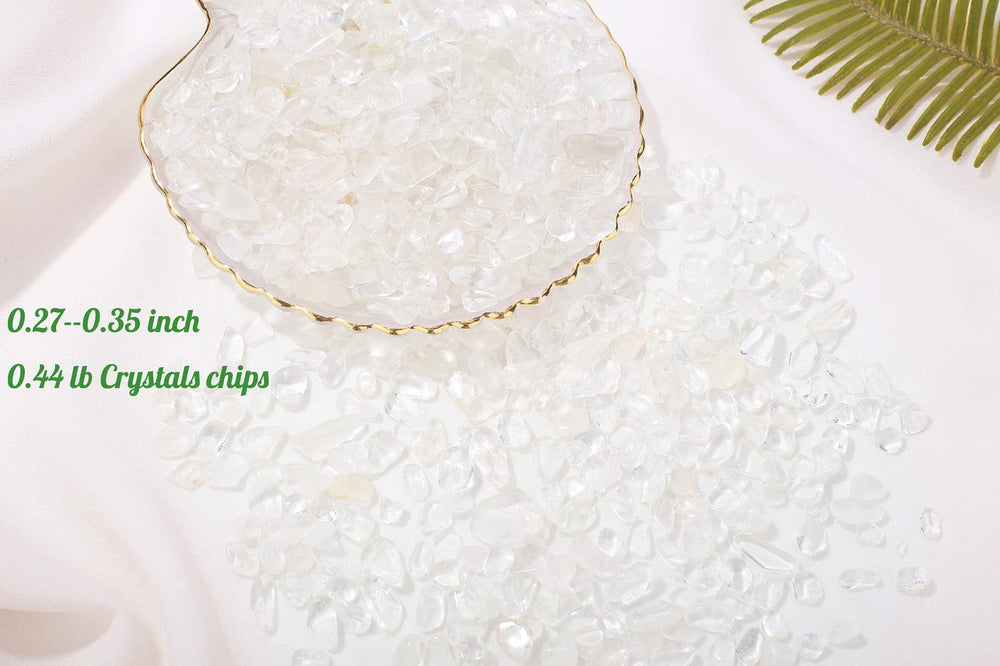 YATOJUZI natural crystal stones mix for fountain, fish tank, and planter decoration.