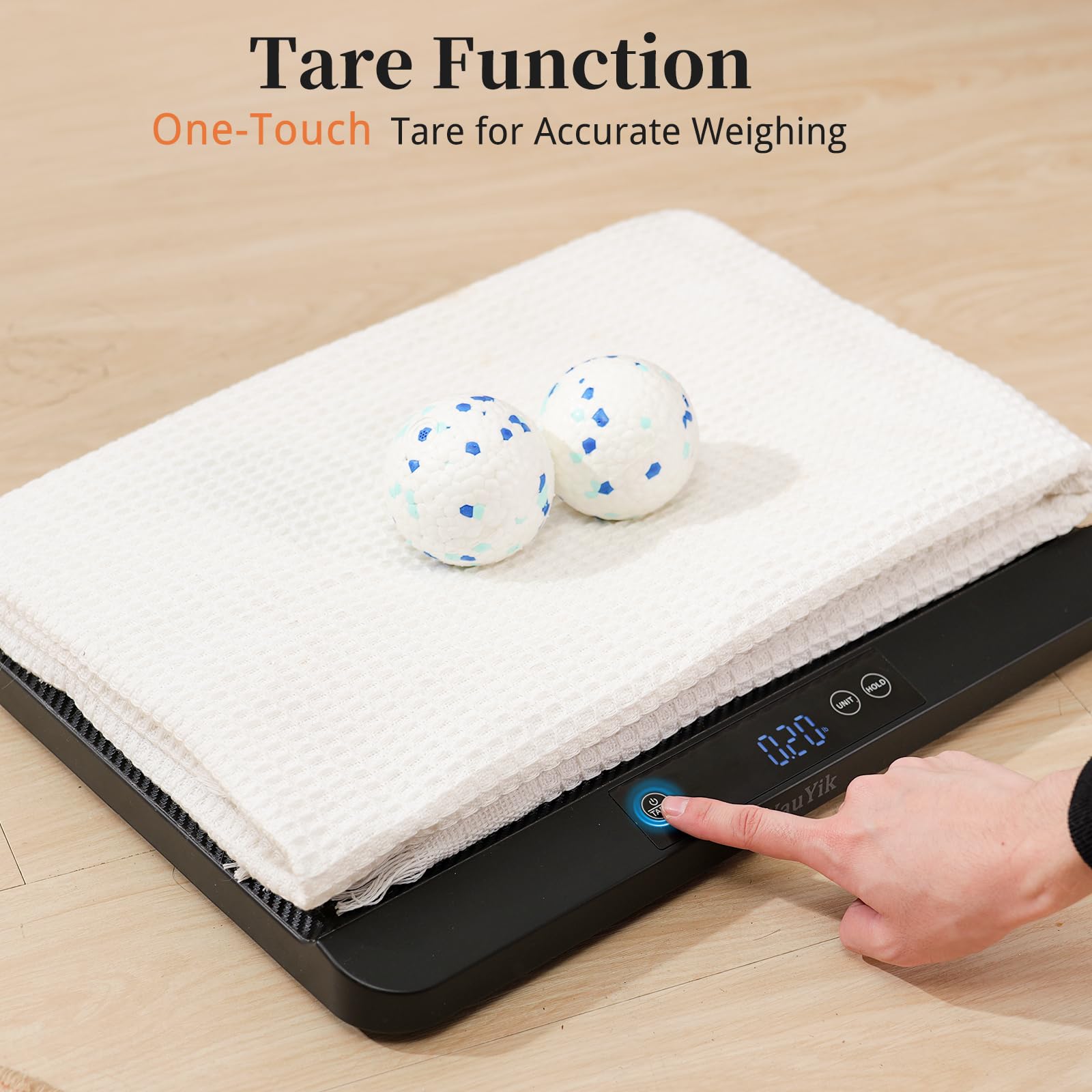 YauYik Digital Pet Scale includes non-slip mat for secure, stress-free weigh-ins