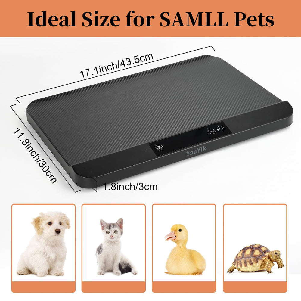 YauYik Digital Pet Scale weight range 30g to 40kg suitable for small pets