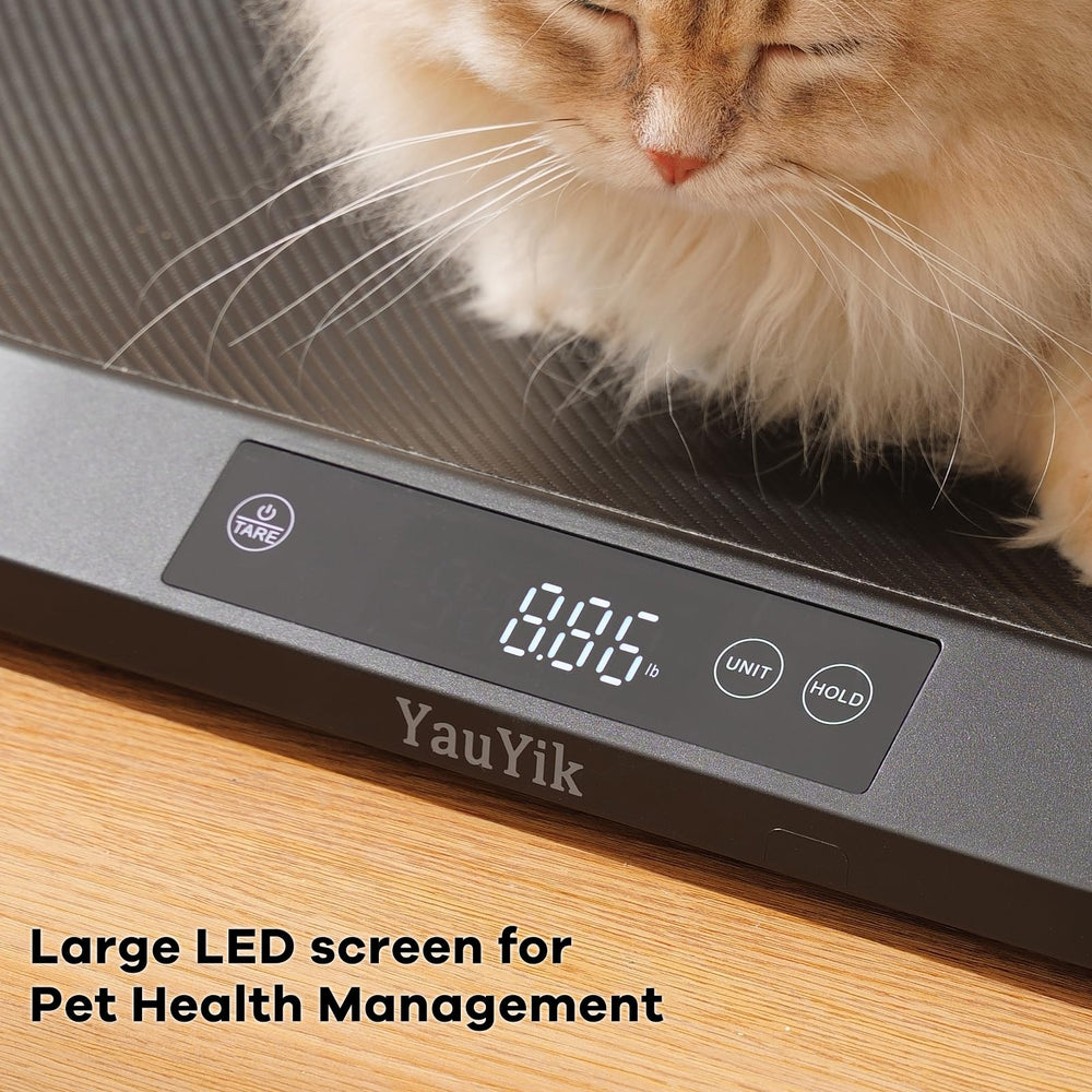 YauYik Pet Scale nest-design highlights anti-slip surface for still pets.