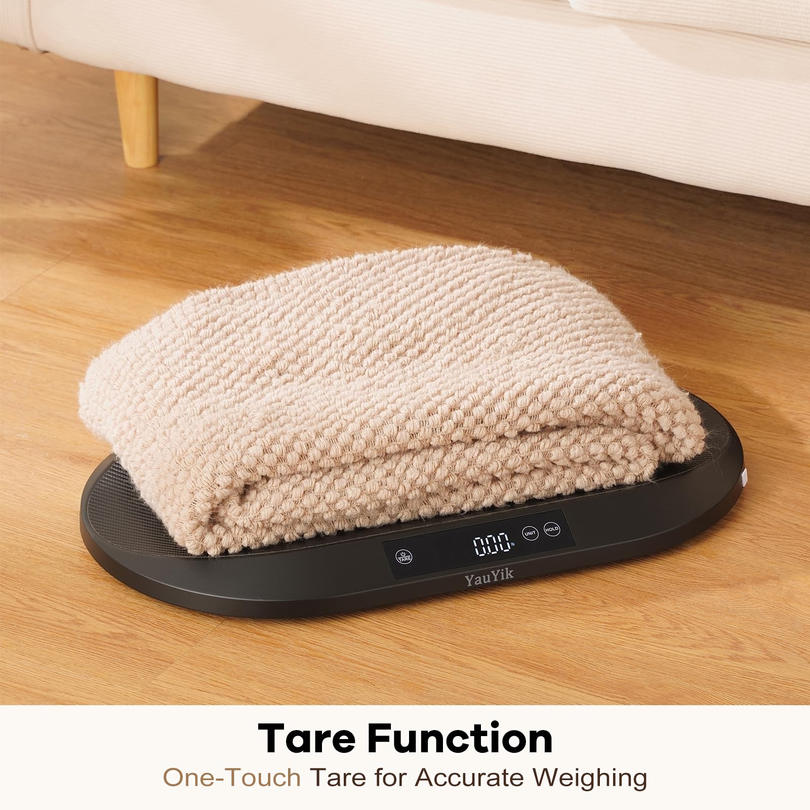 YauYik Pet Scale weight range 30g-40kg suits small to large pets.