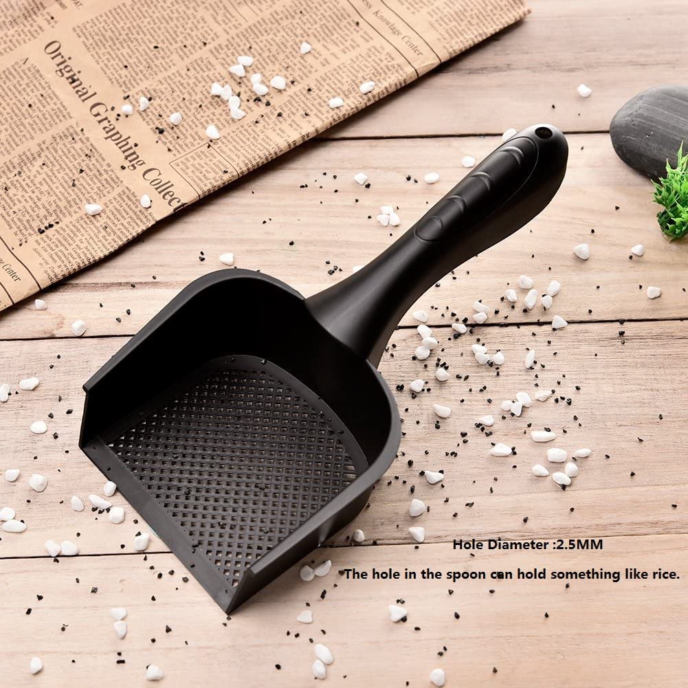 Yawpnan cat litter scoop PVC material offers durable, eco-friendly use.