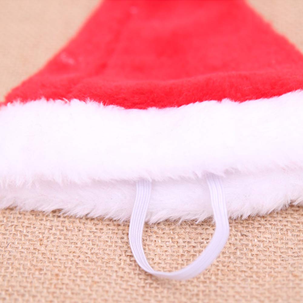 YAXAMING easy-care Santa hats handwash friendly for quick reuse.