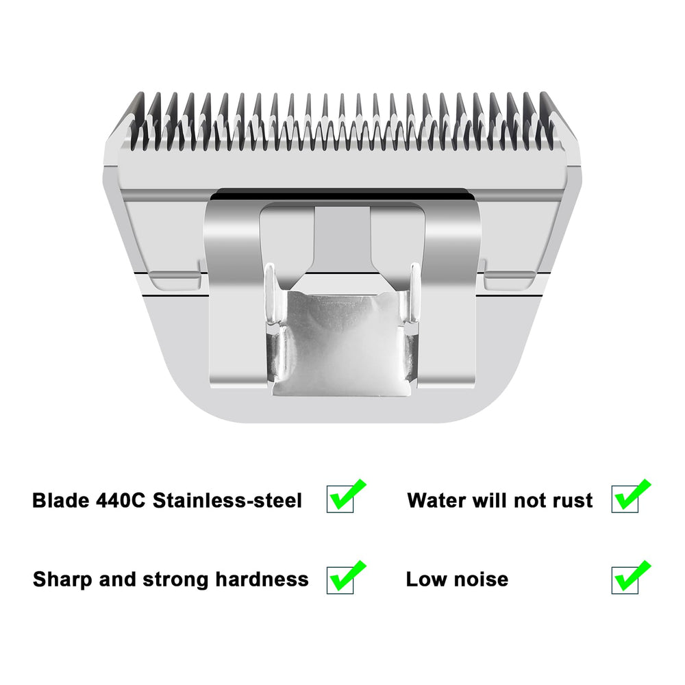 YAZIYIR 5FC blade 1/4 inch ideal for medium to large coats