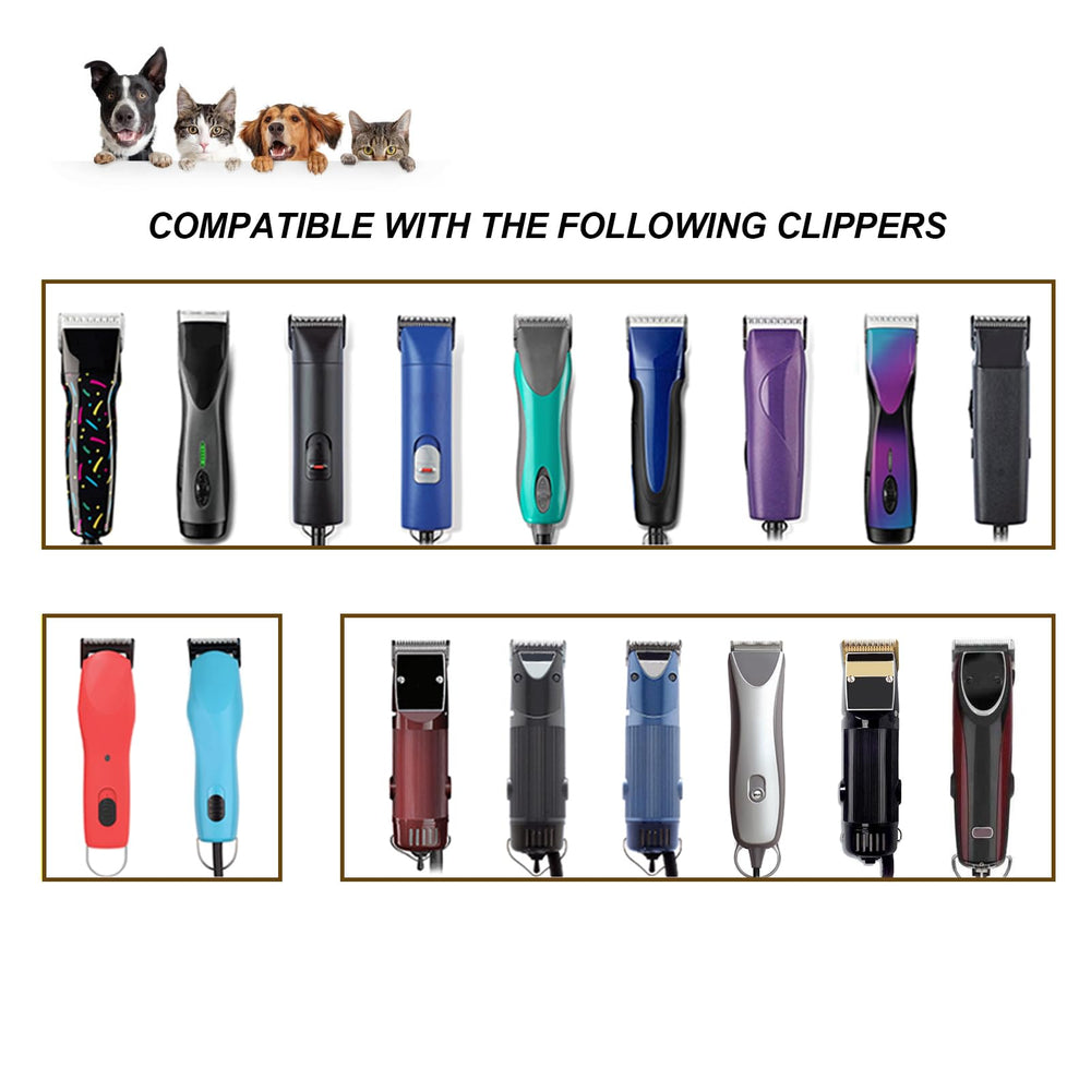 YAZIYIR compatible with Andis Oster A5 Wahl KM10 clipper blades