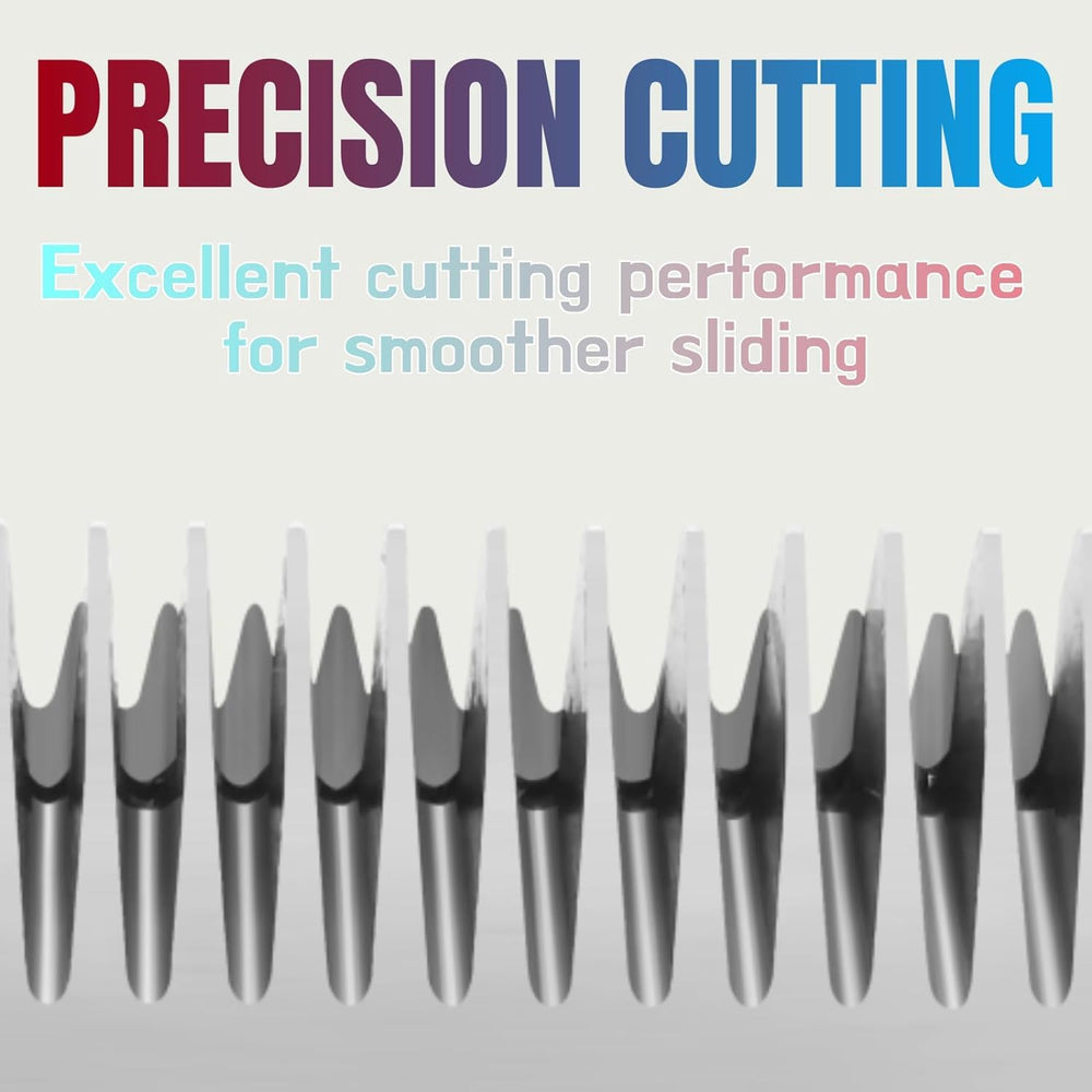 YAZIYIR titanium-coated durability supports longer blade life