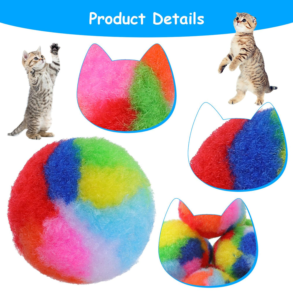 YBEATY soft plush cat ball lightweight-03 easy to bat and fetch