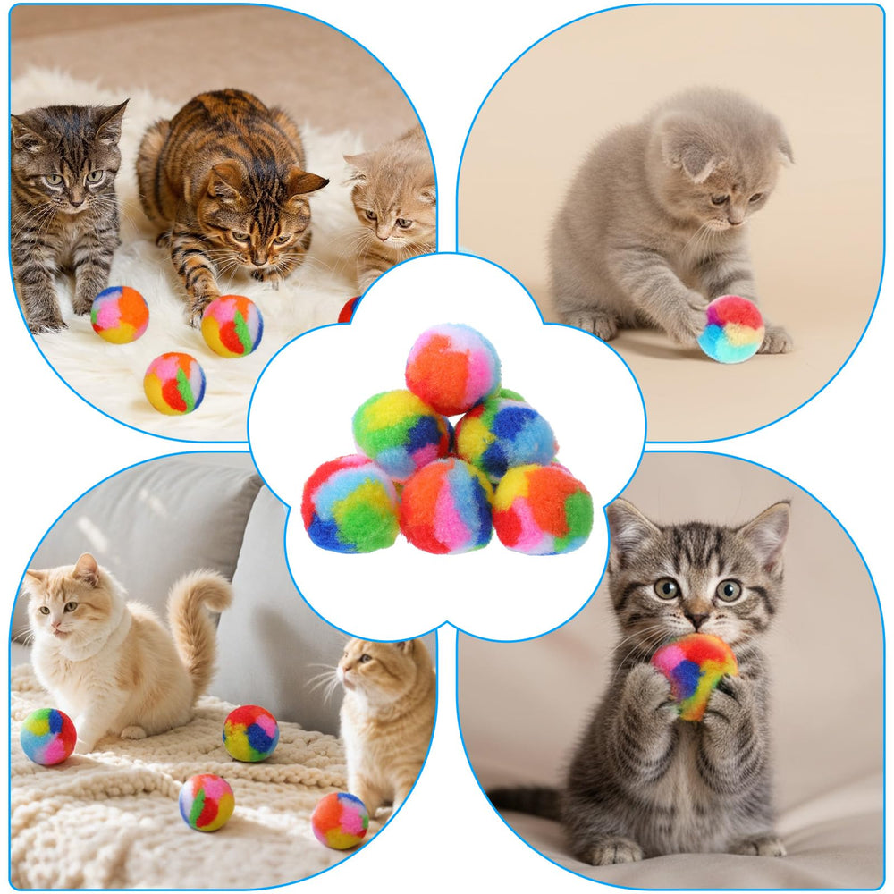 YBEATY soft plush cat ball multi-use-07 doubles as decor or gift