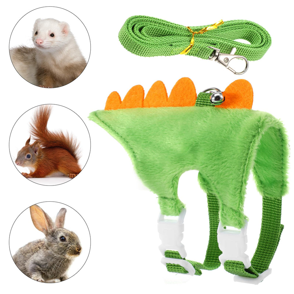 YBEATY adjustable buckle on ferret harness for easy on-off and size variations.