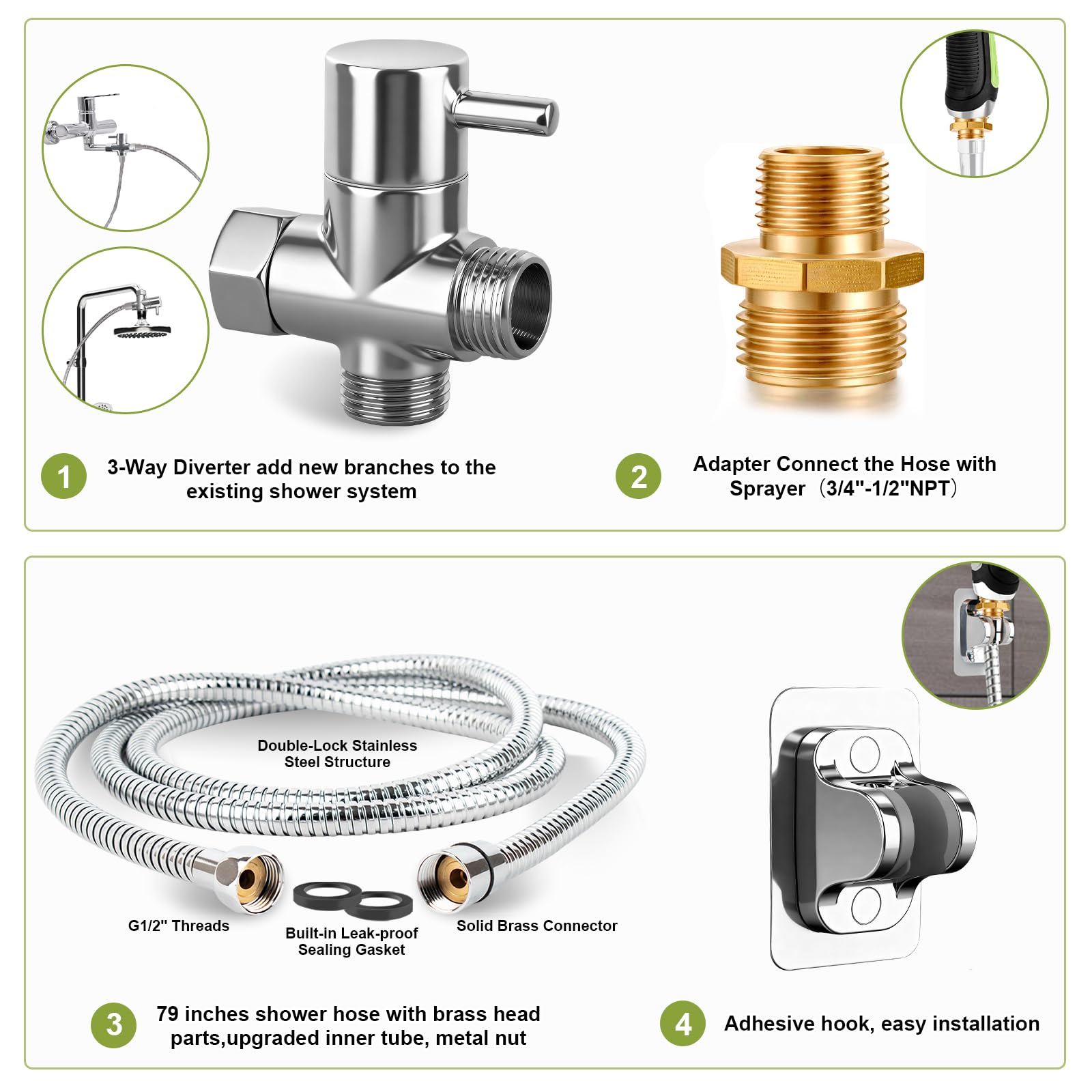 YCCOKJJ foam mode tip highlighting spa like pet washing experience.