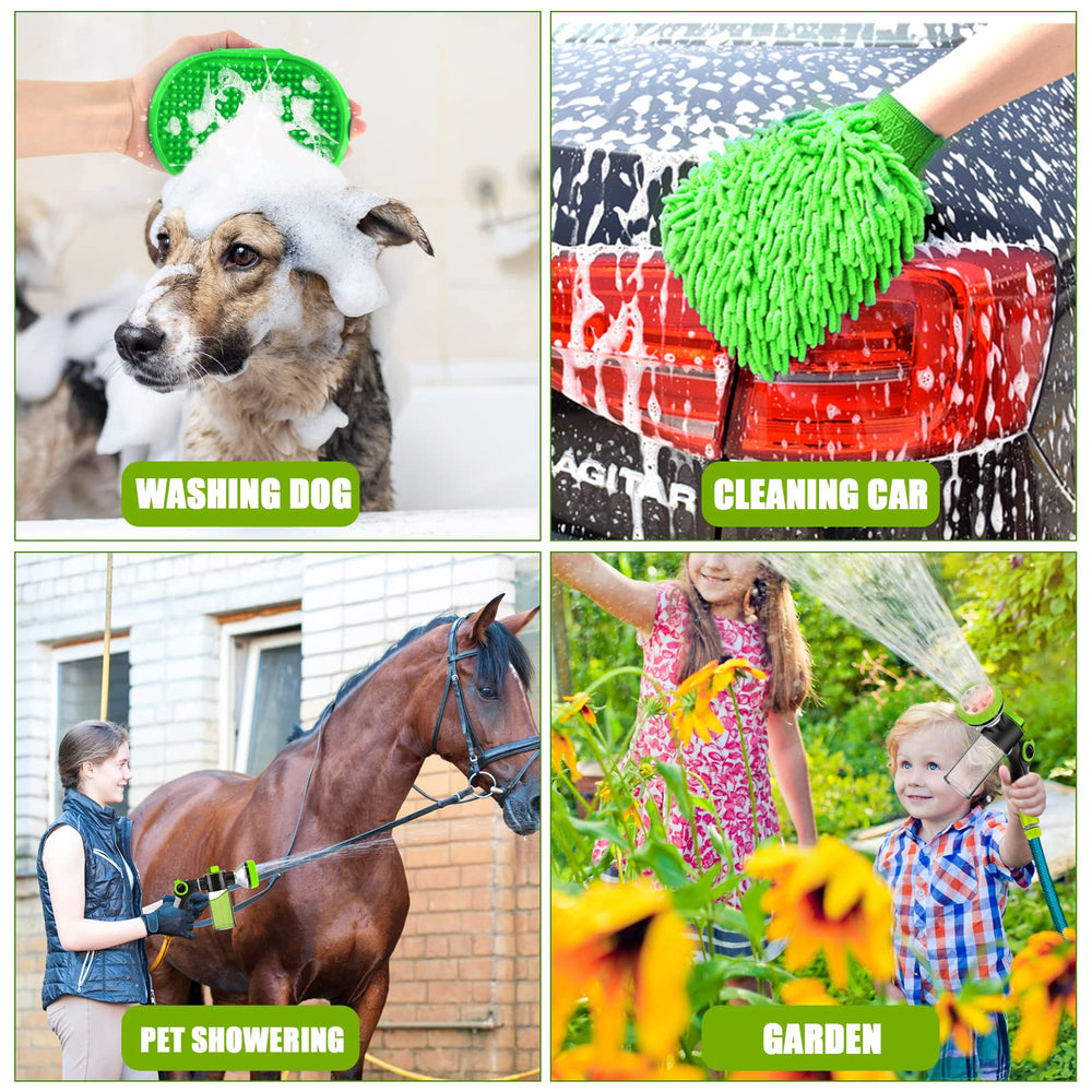 YCCOKJJ pet grooming comb usage with bath brush for grooming between baths.