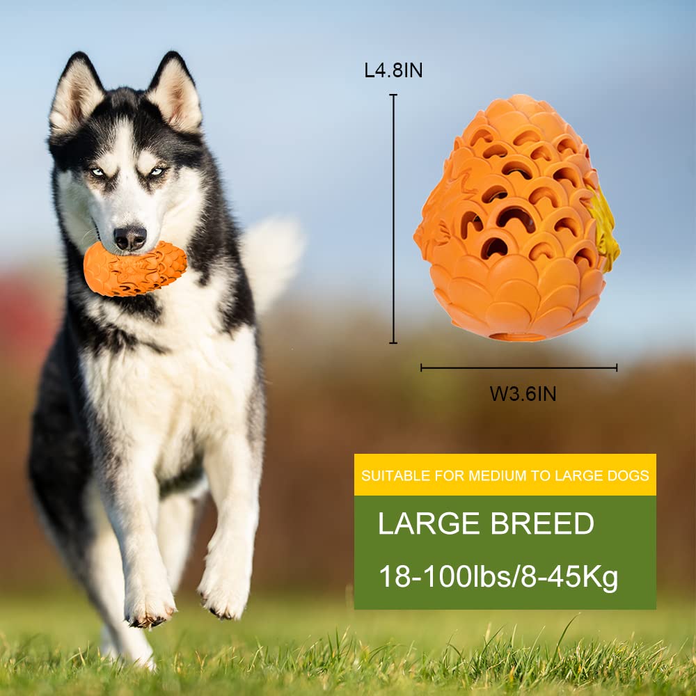YCLWBG Dragon Egg side view demonstrates versatile chewing with wide base for stability