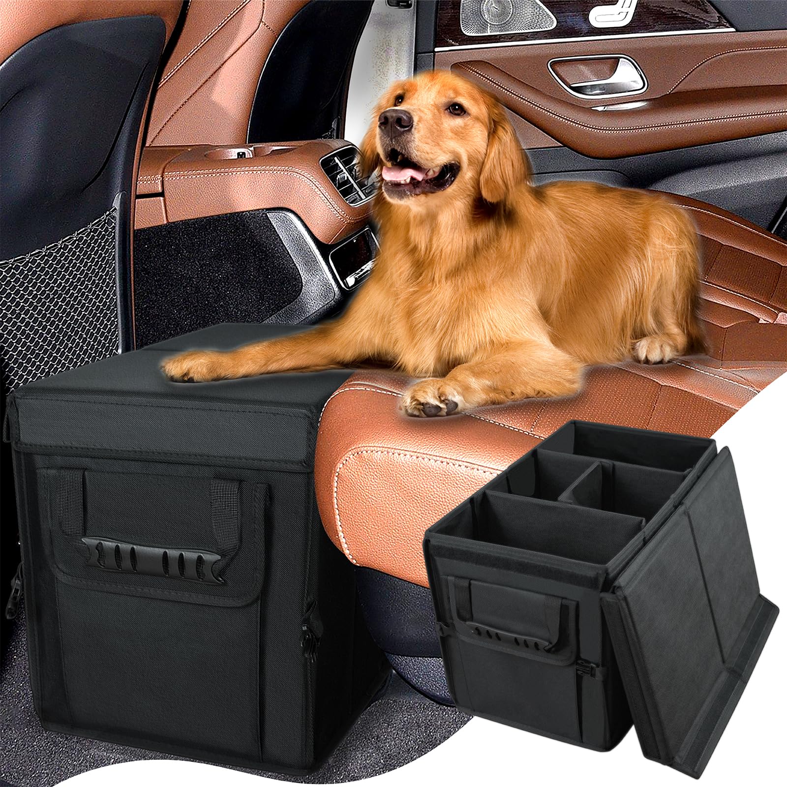 YCooiFo car seat extender folded, showcasing compact storage and quick setup