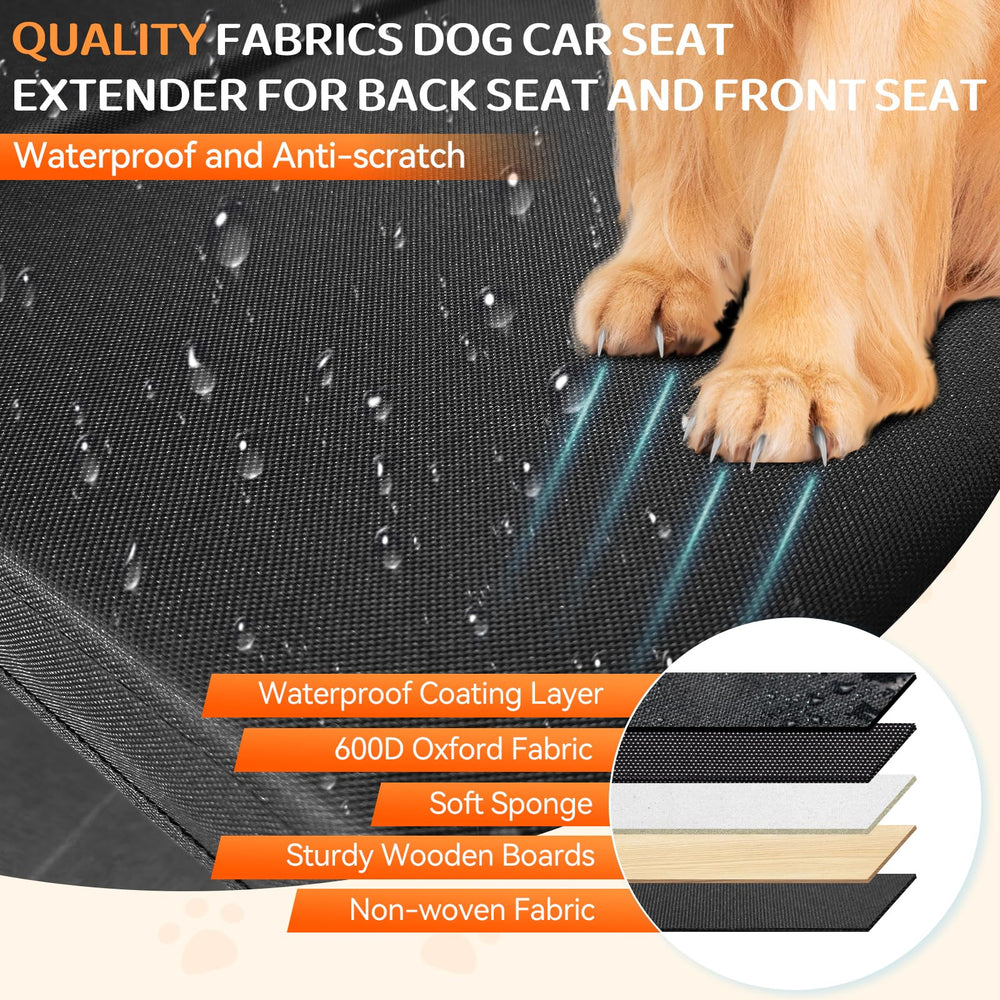 YCooiFo car seat extender side pockets hold essentials within reach