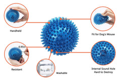 Ycozy ball squeaky toy helps keep medium to large dogs engaged during fetch.