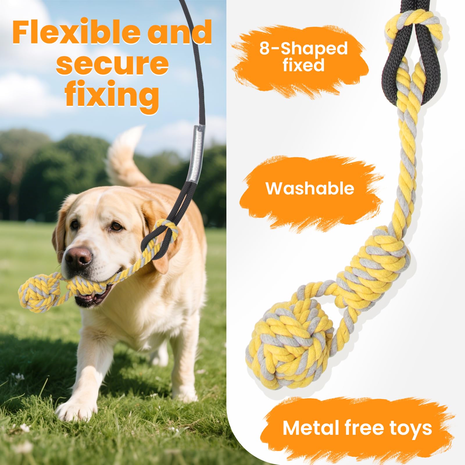 Ycozy Flirt Pole bundle pouch for easy carry and storage