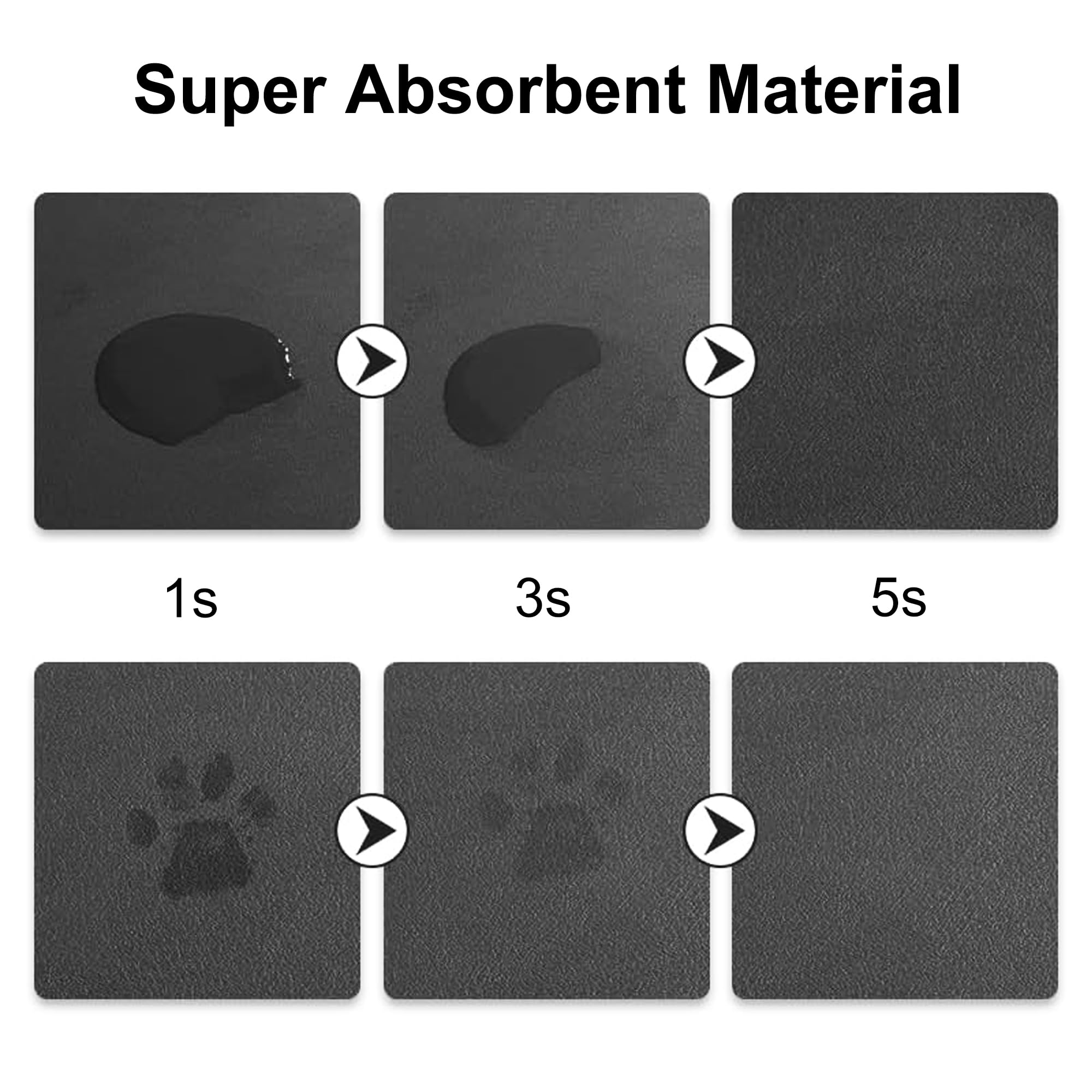YCT cat food mat soft durable material withstands daily use.