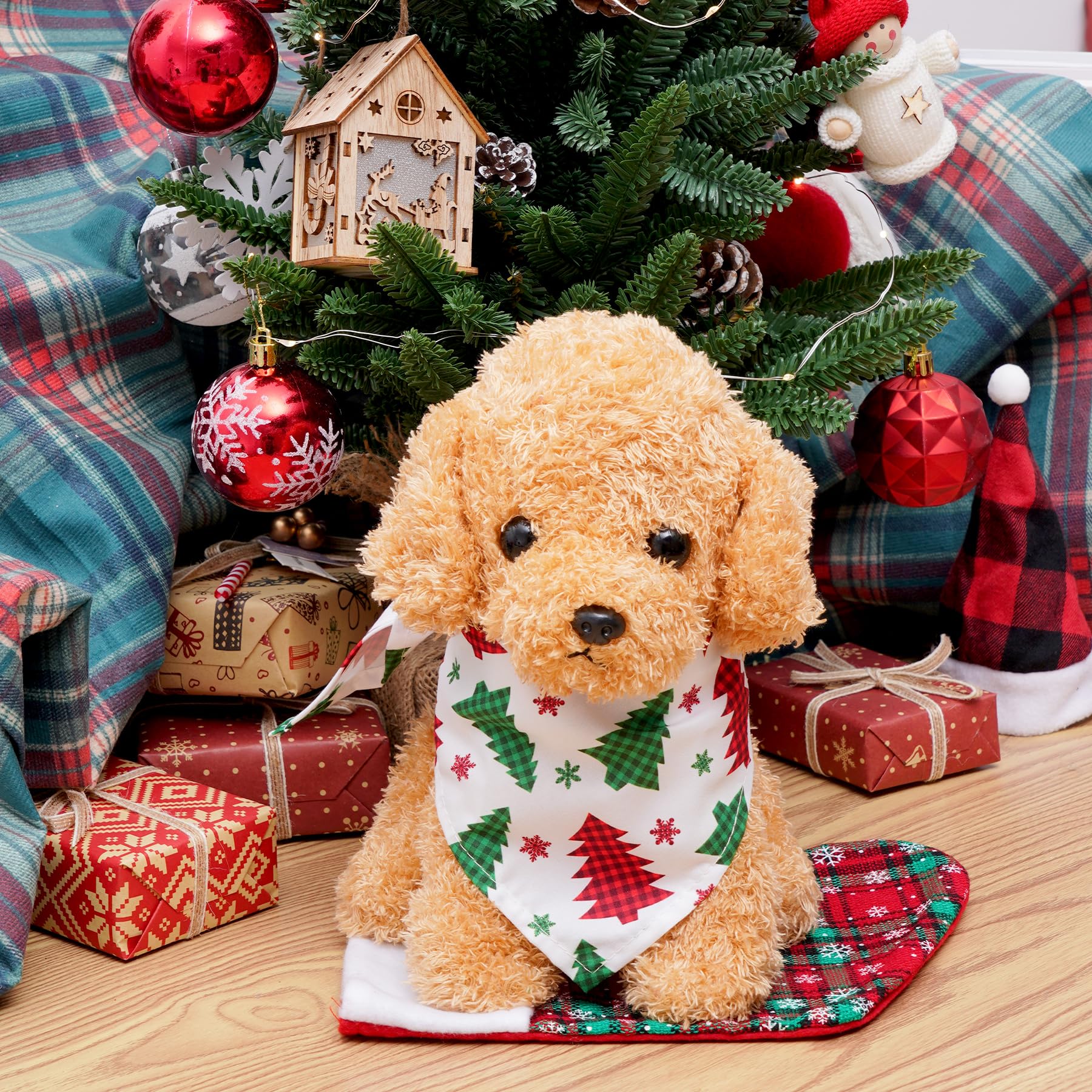 yeabwps triangle dog scarf gift star design ideal for photo props.