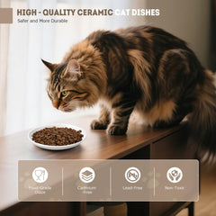 Yeahgo wide 5.9-inch bowls suit wet and dry foods neatly.