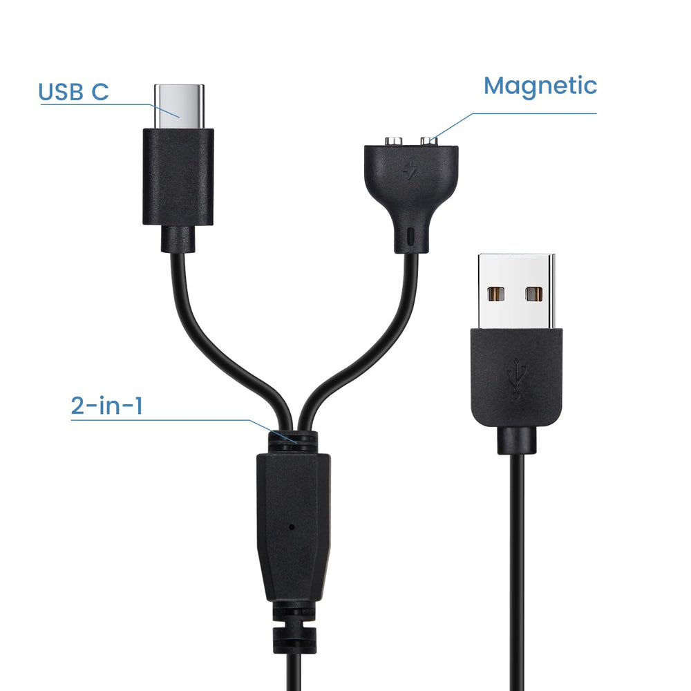 YEAOI 3ft charging cable length shown for home and outdoor use.