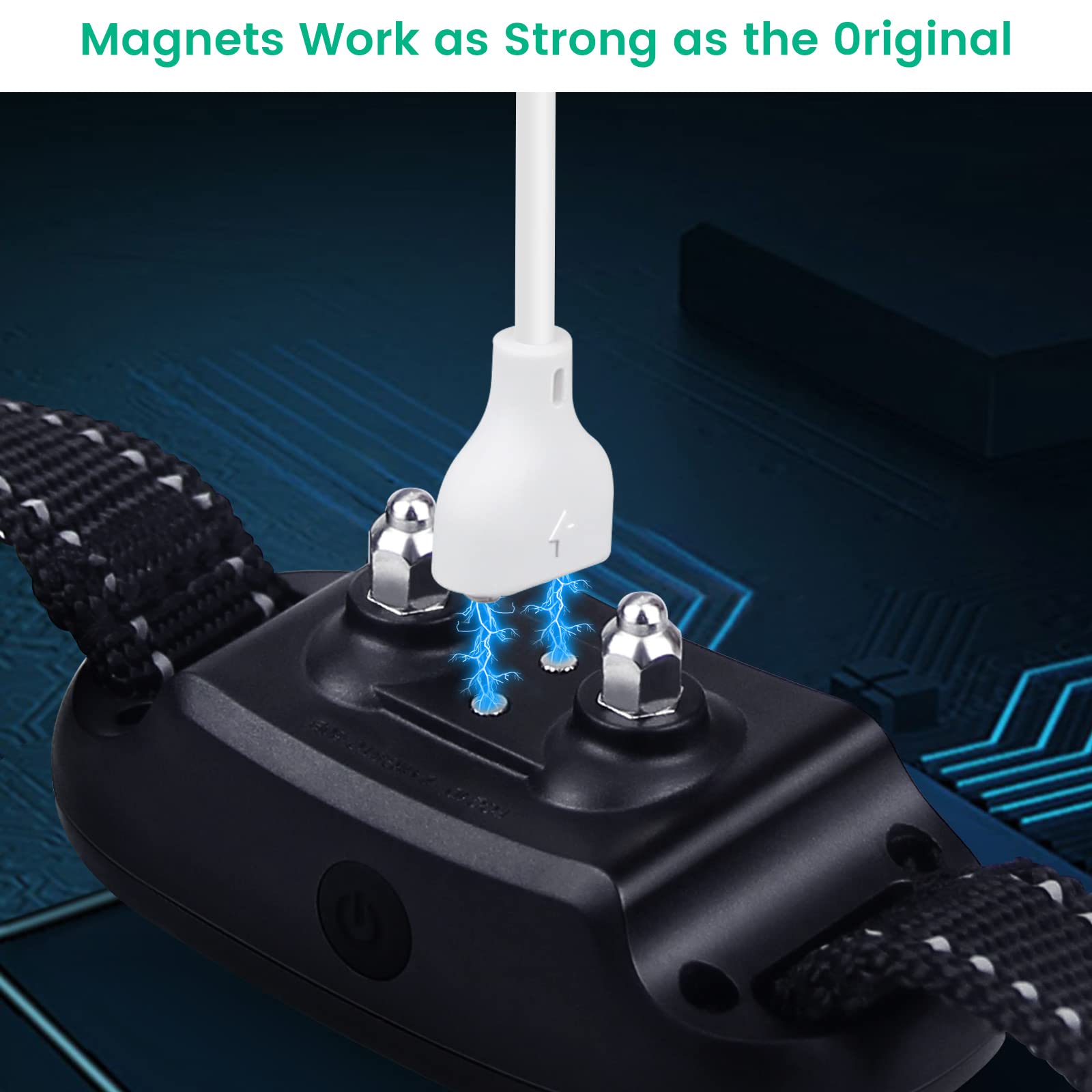 YEAOI charger cable included, 2.6 ft long for flexible field use.