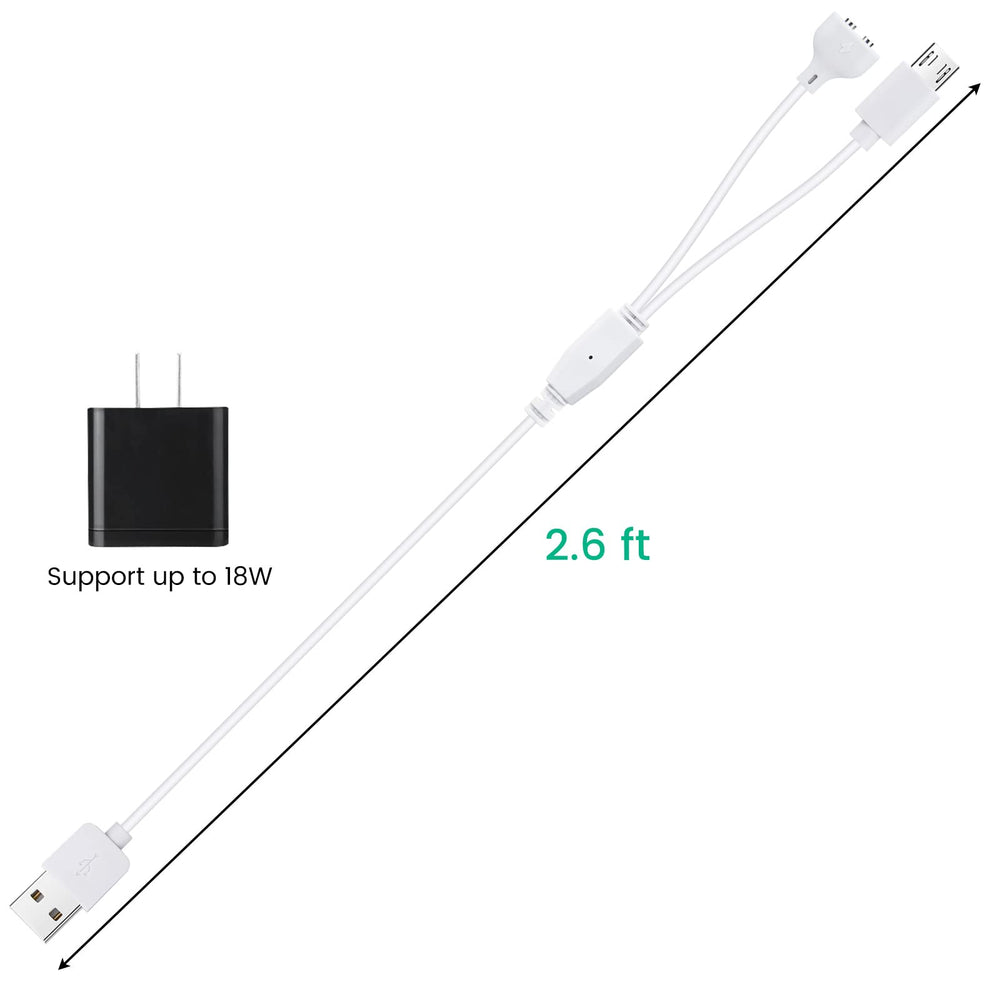 YEAOI charger features safety protections and smart chip for reliable operation.