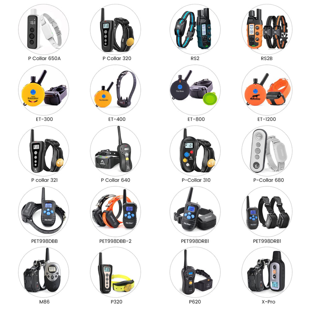 YEAOI shock collar charger PET998DB flexible-cord angle supports convenient charging