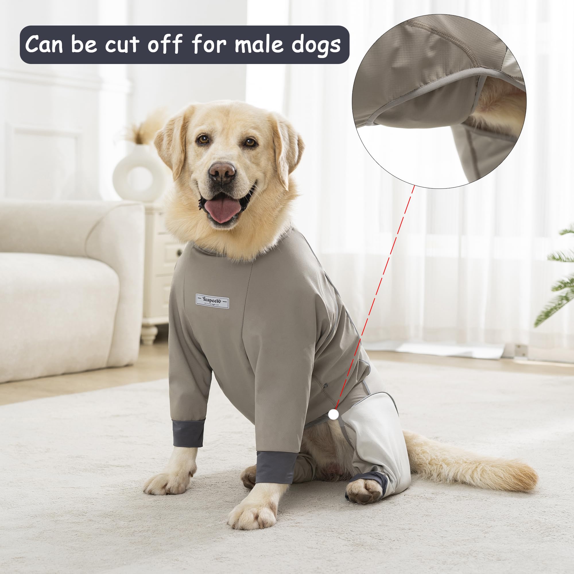 Yeapeeto dog abrasion-resistant fabric for durable outdoor use