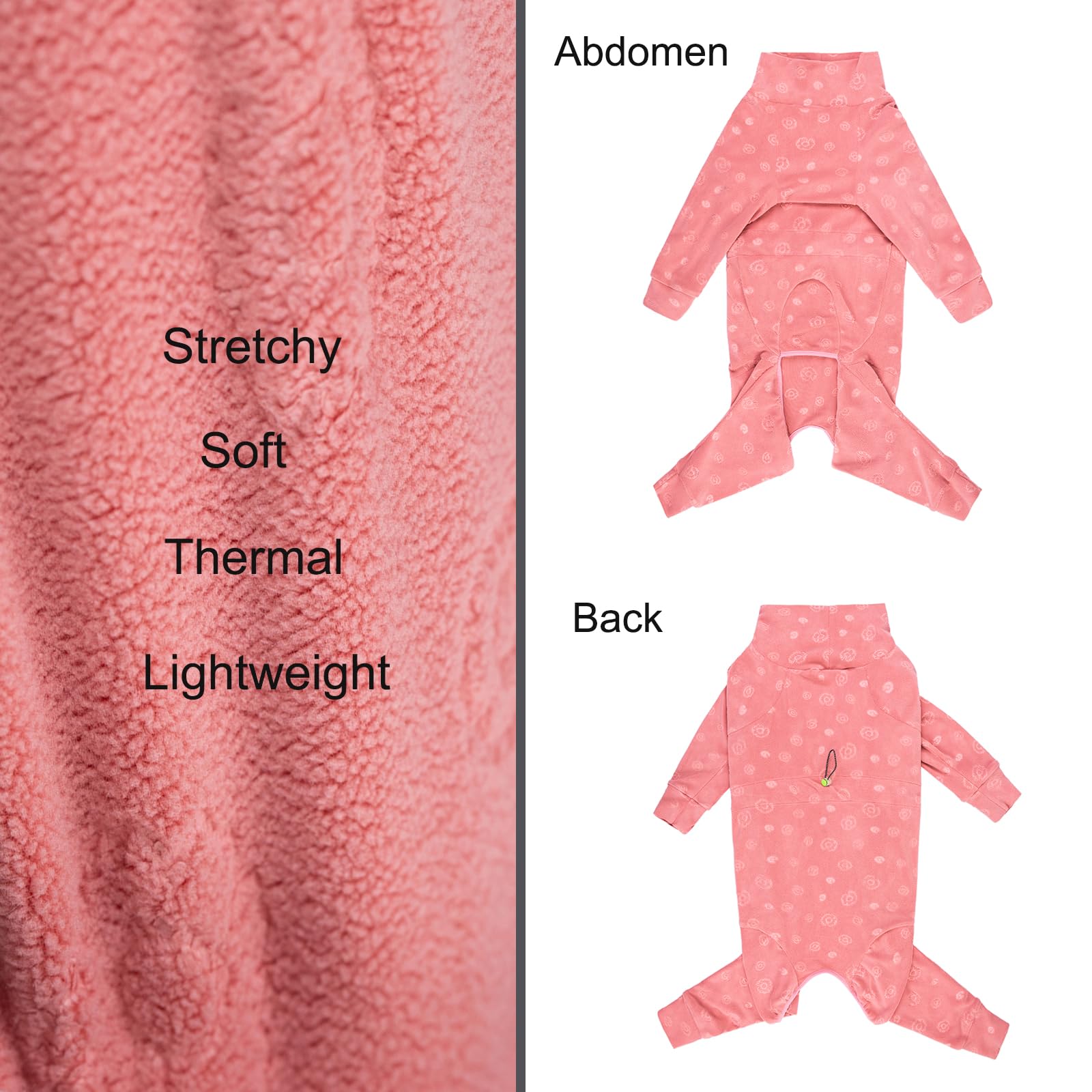 Yeapeeto embossed pattern coat adds cute style and cozy texture.