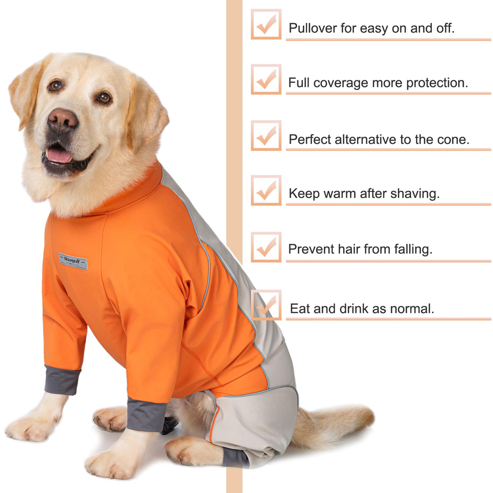 Yeapeeto dog full-on zipper design makes easy on/off while allowing freedom of movement