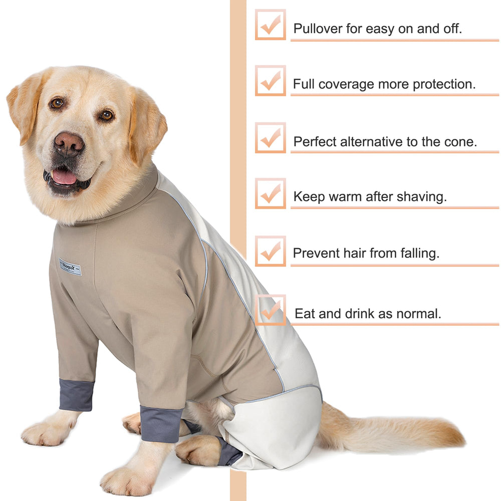 Yeapeeto dog night walks with visibility from reflective coat