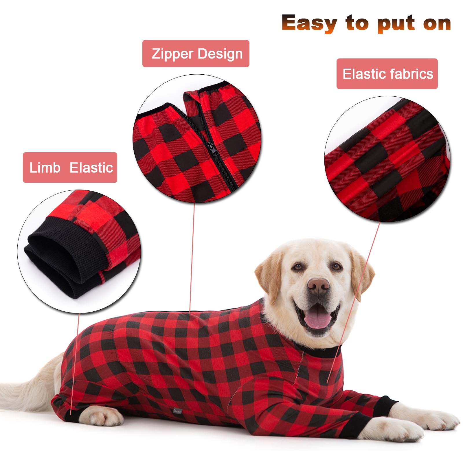 Yeapeeto abdominal protection detail with reinforced seam and pee hole