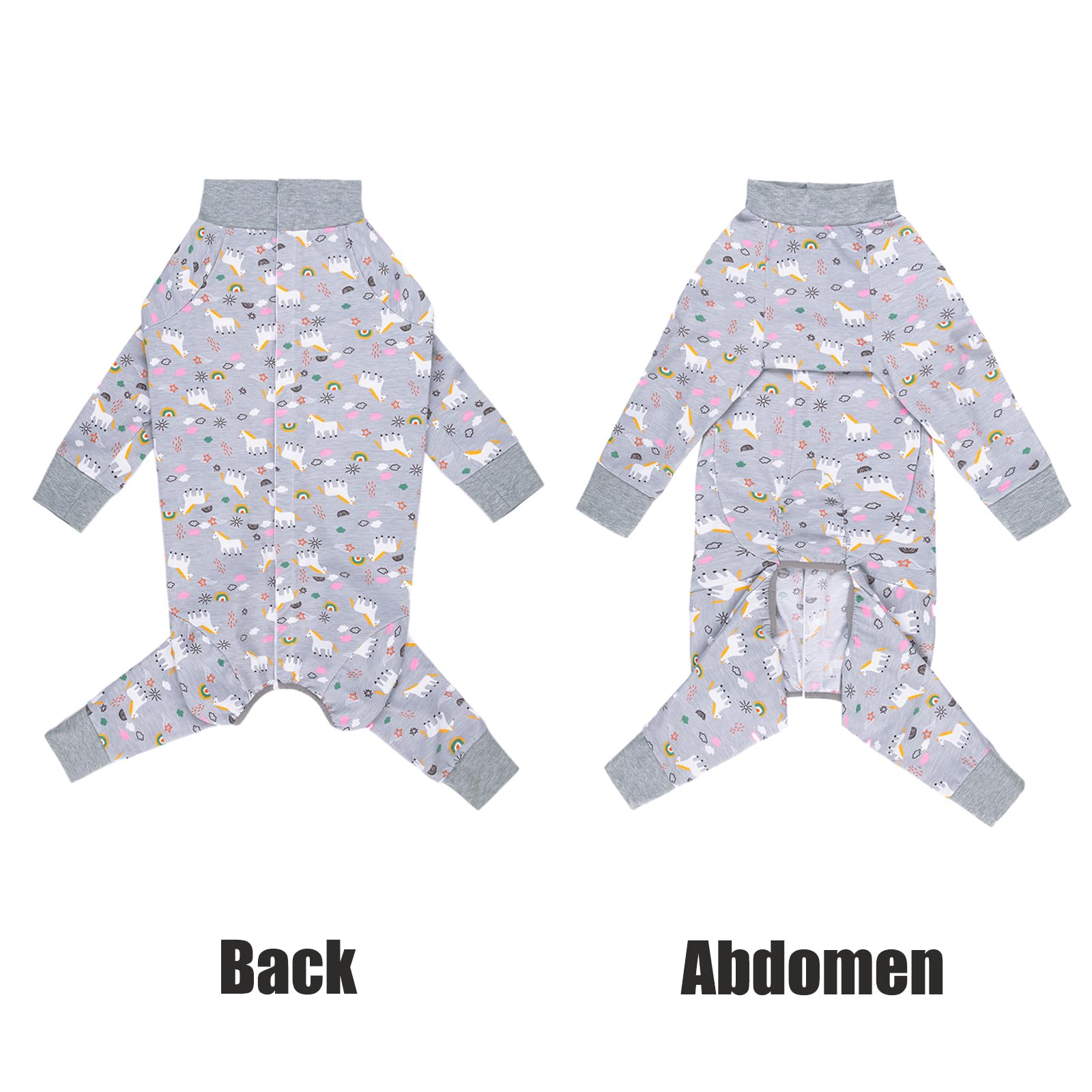 Yeapeeto recovery suit serves as cone alternative during meals and rest