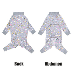 Yeapeeto recovery suit serves as cone alternative during meals and rest