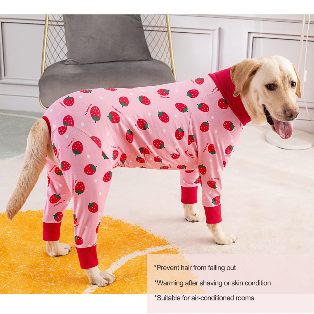 Yeapeeto recovery suit full-coverage design contains shedding and protects wound area.