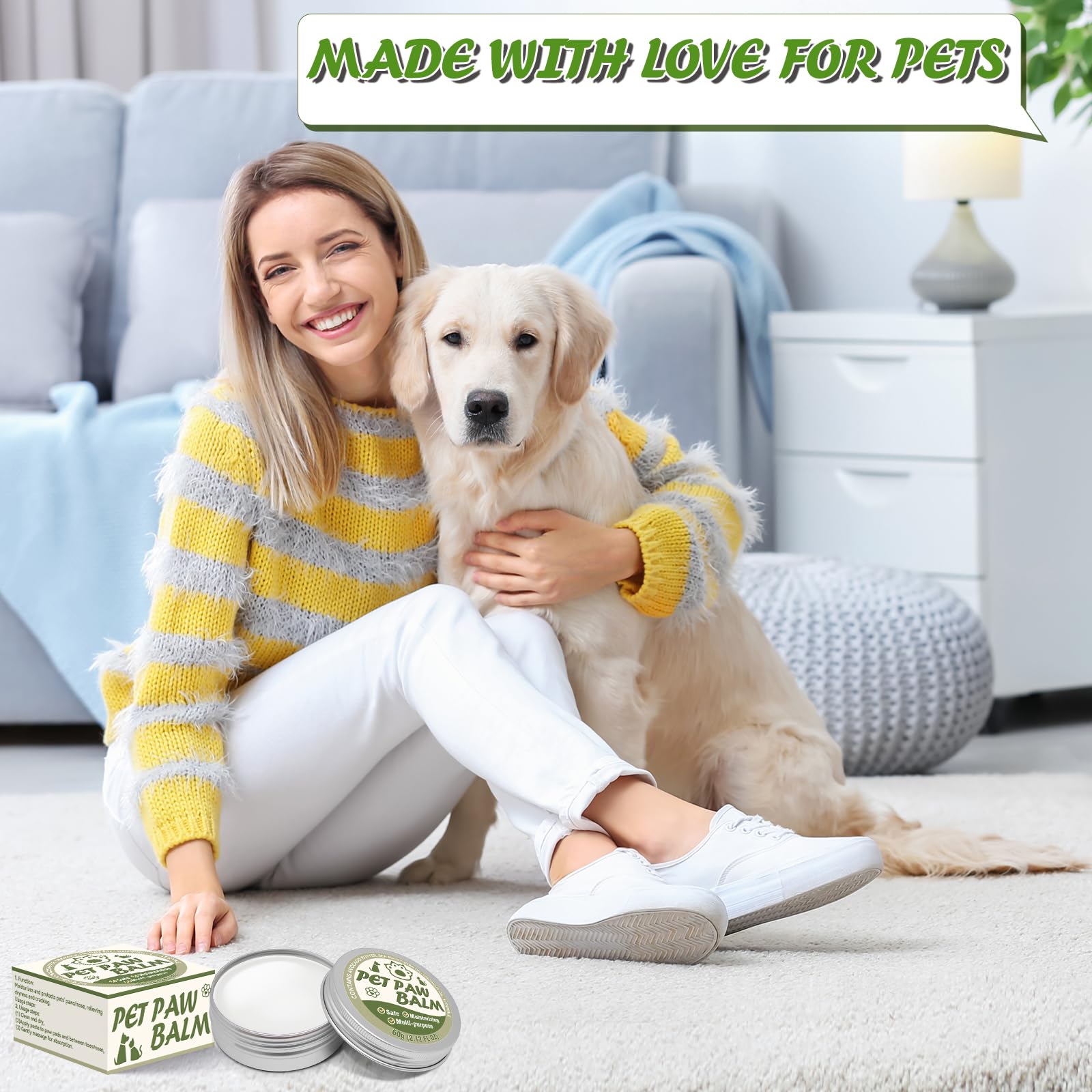 Yeardera lick-safe formula safe for dogs, cats, and horses