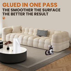 yeatem adhesive cat-scratch protector during installation enables quick setup