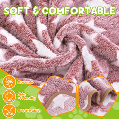 YedsIntu dog blanket protects furniture from pet hair and scratches.