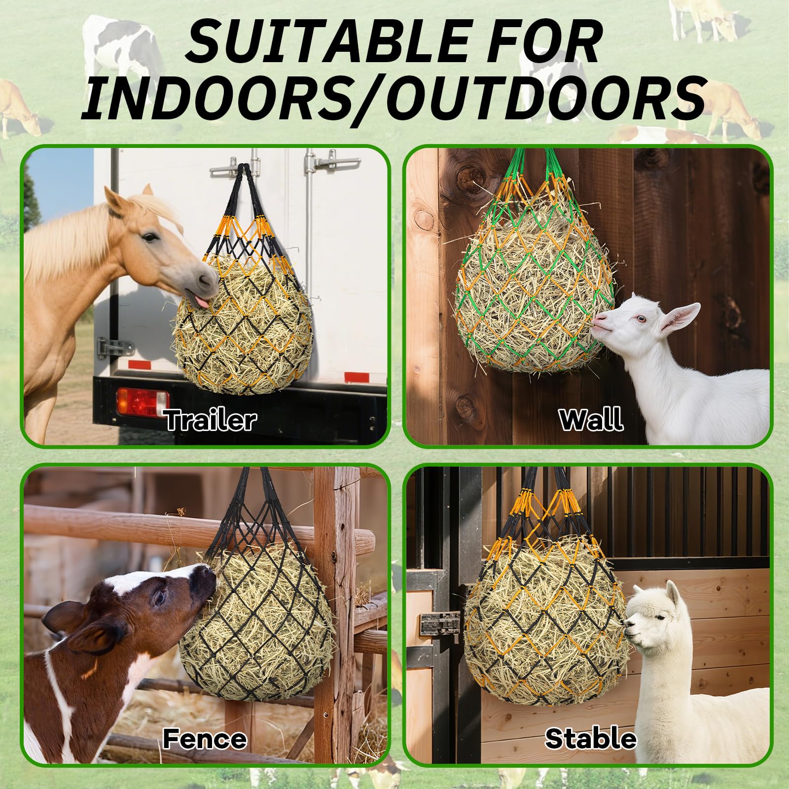 YedsIntu 3-pack hay bags provide replacement feeding options
