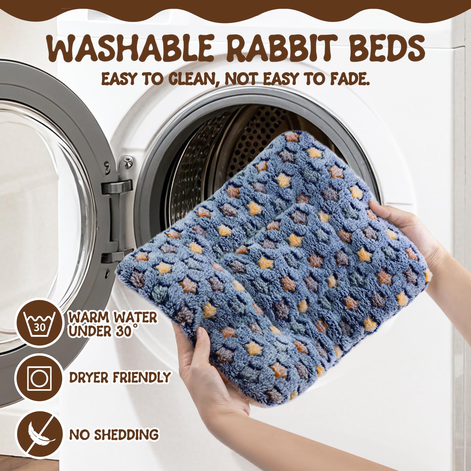 YedsIntu machine-washable pet mat ready for care