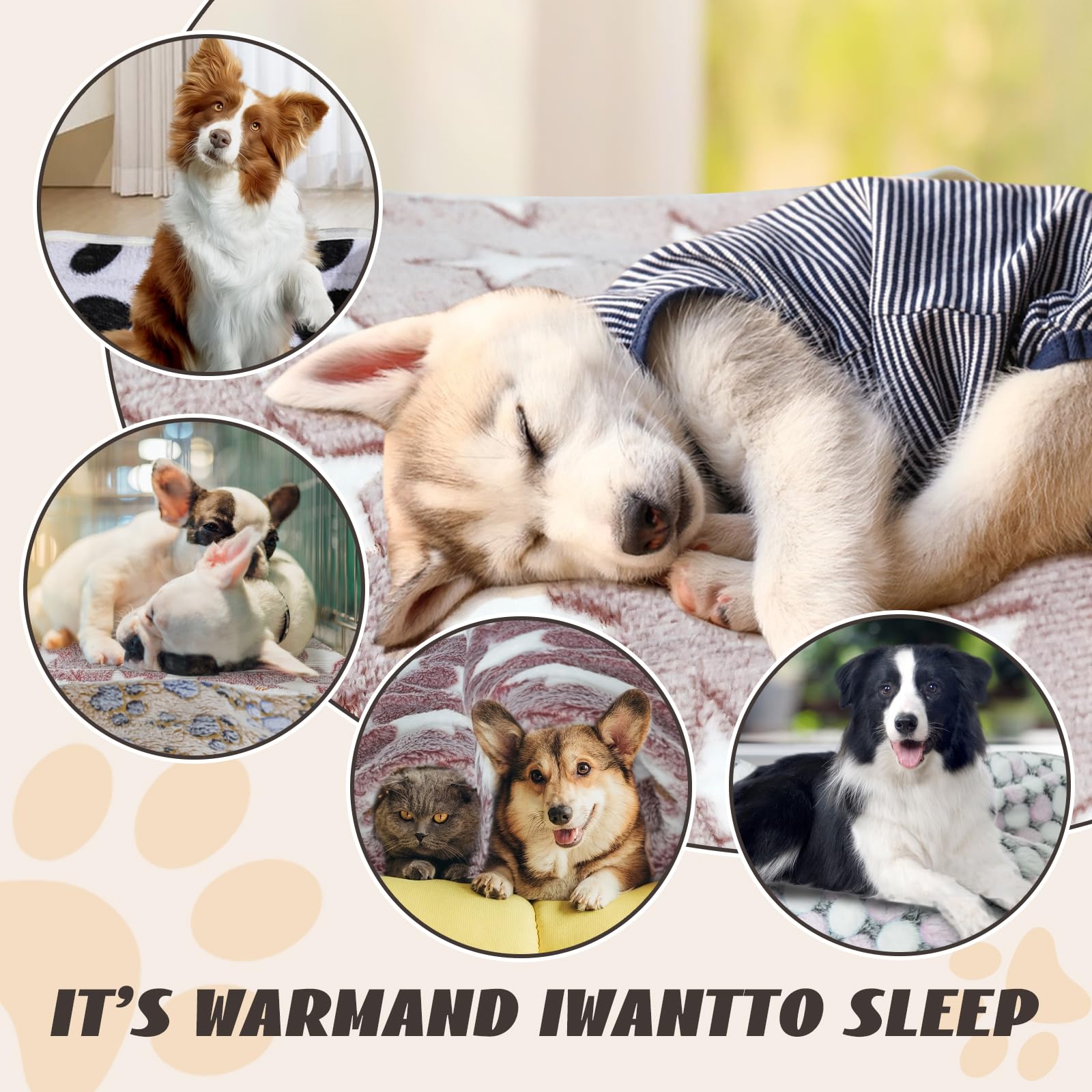 YedsIntu multi-use blanket used as cage liner and mat.