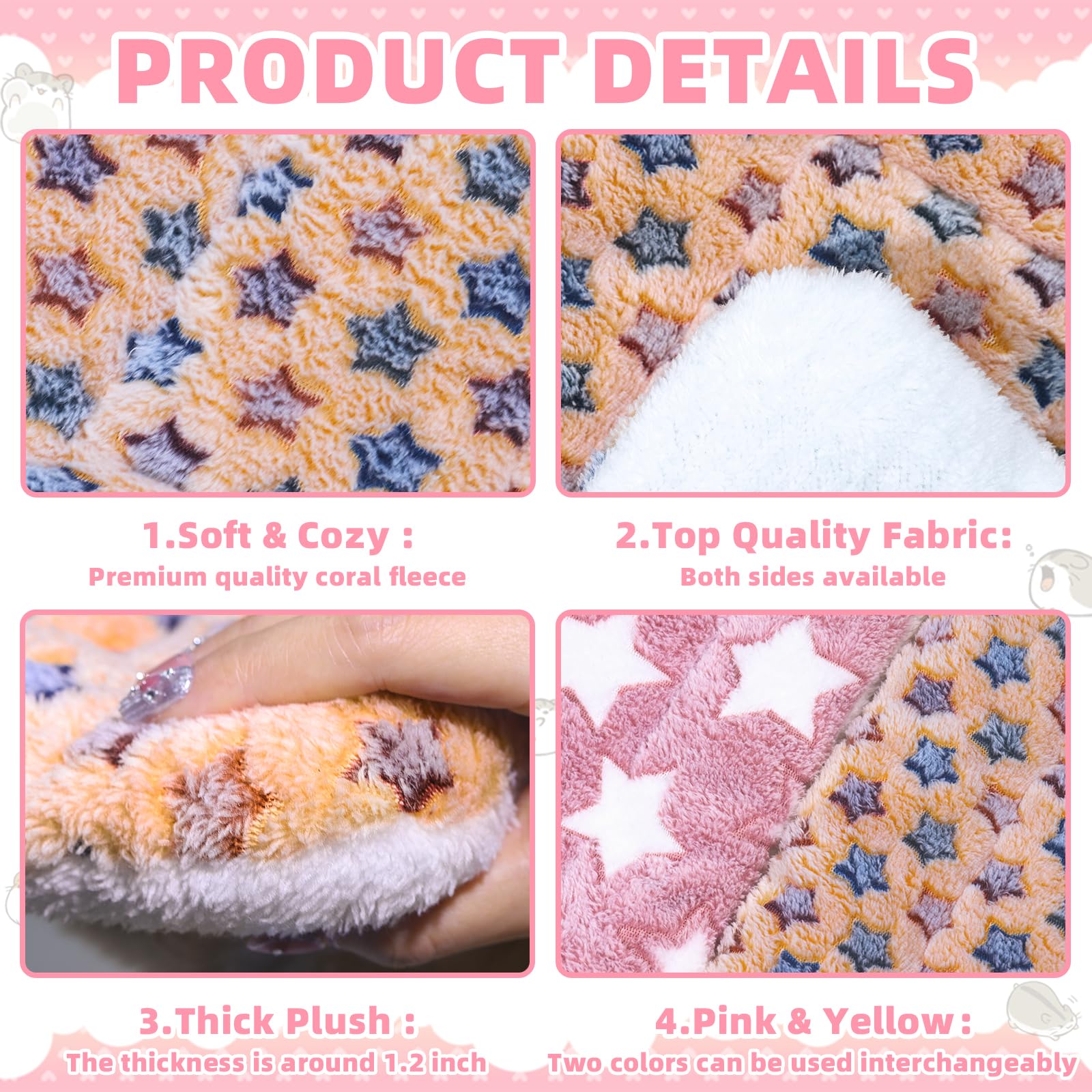 YedsIntu two-pack pet bed mats show value and versatility for multiple small pets.