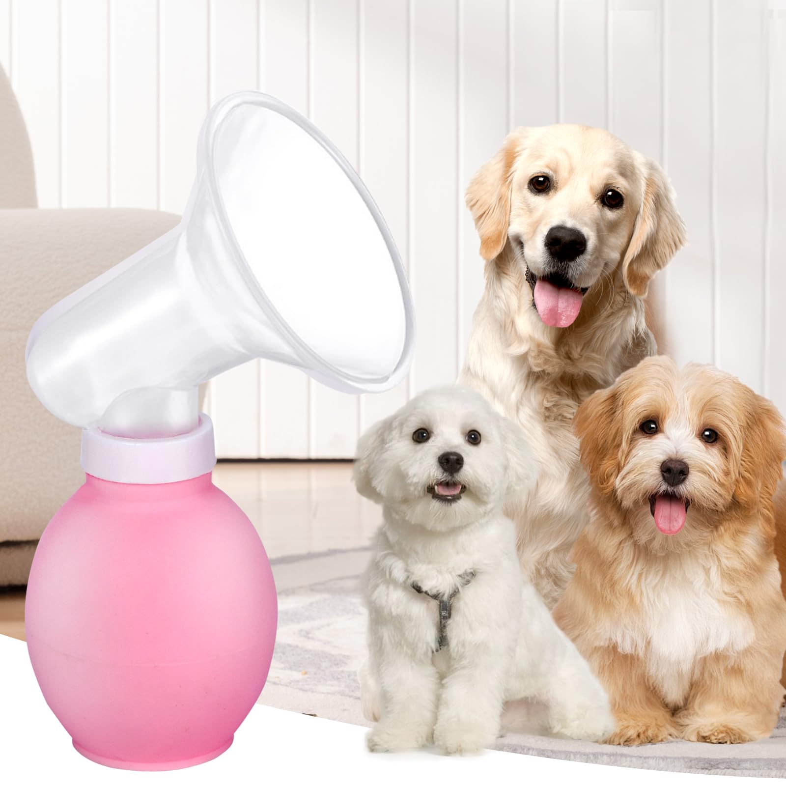 YeeBeny Pet Breast Pump fits cats and dogs of various sizes.